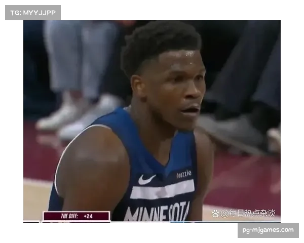 镜头特写:爱德华兹隔扣后捶胸怒吼,森林狼单节完成6次封盖